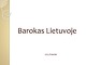 Barokas Lietuvoje architektūros skaidrės