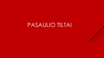Pasaulio tiltai 1