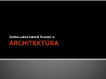 Skaidrės apie Architektūrą 1