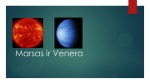 Marsas ir Venera 1