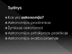 Astronomijos samprata (2) 2