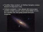 Paukščių takas ir kitos galaktikos projektas 3