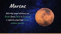 Planetos charakteristika: Marsas 2