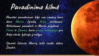 Planetos charakteristika: Marsas 3