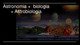 Astronomia Astrobiologia