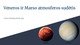 Veneros ir Marso atmosferos sudėtis