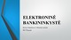 Elektroninė bankininkystė projektas 