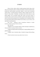 Kreditavimo paslaugų fiziniams asmenims Lietuvos komerciniuose bankuose ir kredito institucijose analizė 3
