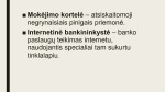 Elektroninė bankininkystė pristatymas 3