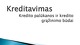 Kreditavimas: Kredito palūkanos ir kredito grąžinimo būdai