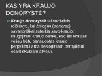 Kraujo donorystė skaidrės 2