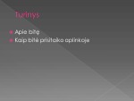 Gyvūno piristaikymas aplinkoje 2