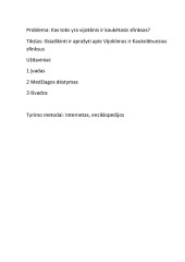 Gamtamokslinis pranešimas 2