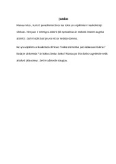 Gamtamokslinis pranešimas 3