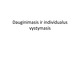 Dauginimasis ir individualus vystymasis skaidrės