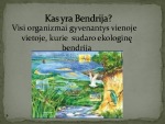 Bendrijos ir jų kaita skaidrės 3