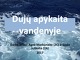 Dujų apykaita vandenyje biologijos skaidrės