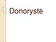 Donorystė projektas 