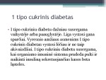 Cukrinis diabetas biologijos skaidrės 2