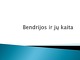 Bendrijos ir jų kaita biologijos skaidrės
