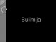 Bulimija pristatymas 
