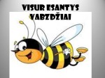 Vabzdžiai ir vabalai skaidrės 1