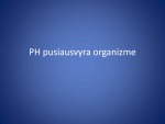pH pusiausvyra organizme 1