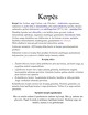 Kerpės aprašymas 