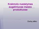 Krakmolo nustatymas augaliniuose maisto produktuose skaidrės