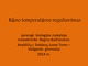Kūno temperatūros reguliavimas skaidrės