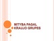 Mityba pagal kraujo grupes projektas