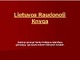 Lietuvos raudonoji knyga skaidrės