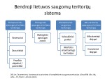 Lietuvos saugomos teritorijos skaidrės 2