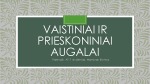 Vaistiniai ir priekoniniai augalai 1