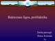 Bakterinės ligos, profilaktika