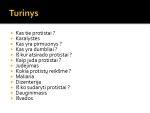 Protistų karalystė projektas 2