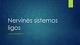 Nervinės sistemos ligos
