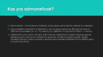 Salmoneliozė projektas 2