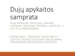 Kvėpavimo sistema: Dujų apykaita ir pernaša 2