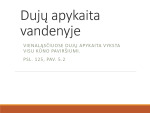 Kvėpavimo sistema: Dujų apykaita ir pernaša 3