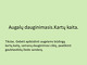 Augalų dauginimasis: kartų kaita projektas