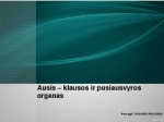 Ausis skaidrės 1