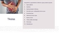 Virškinimo sistemos organų ligos projektas 2
