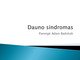 Dauno sindromas prezentacija