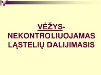Skaidrės apie vėžį 1