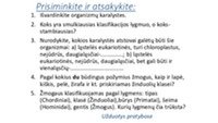 Skaidrės apie biologinę įvairovę Žemėje 1