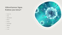 Užkrečiamų ligų pavojai skaidrės 3