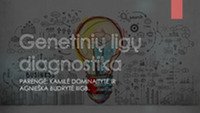 Genetinių ligų diagnostika 1