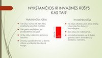 Nykstančios ir invazinės rūšys Lietuvoje 2