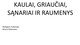 Kaulai, griaučiai, sąnariai ir raumenys